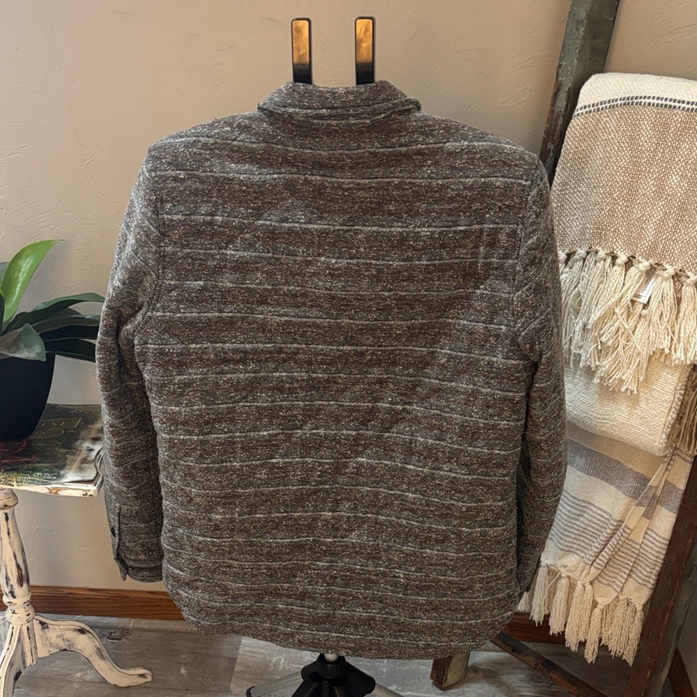 Grayers Charcoal and Taupe Striped Jacket - Picture 4 of 4